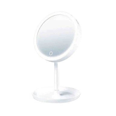 TOCADOR ELEGANTE LED TACTIL CIRCULAR BLANCO CON LUZ FRONTAL Y+REGALO STICKER - 3