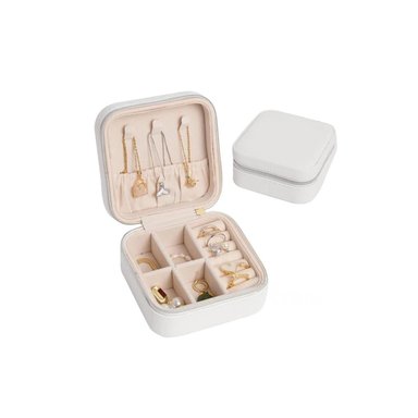 JOYERO RYBIU BE32259 MINI ELEGANTE Y PORTATIL BLANCO