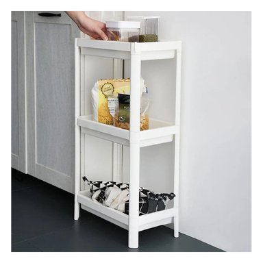 ESTANTE RYBIU HO29699 BLANCO PLEGABLE PLASTICO CON 3 NIVELES EN