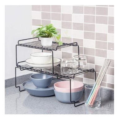 ESTANTE RYBIU HO29704 NEGRO IDEAL COCINA + REGALO AGENDITA - 4