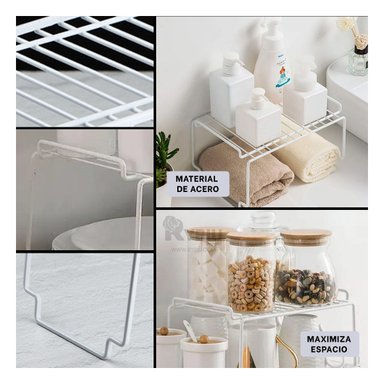 ESTANTE RYBIU HO29705 BLANCO IDEAL COCINA + REGALO AGENDITA - 3