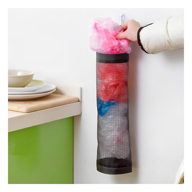 DISPENSADOR RYBIU HO29710 NEGRO BOLSAS PRACTIFACIL