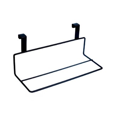 TOALLERO RYBIU HO29724 PARA PUERTA DE COCINA NEGRO + PAPEL DE REGALO