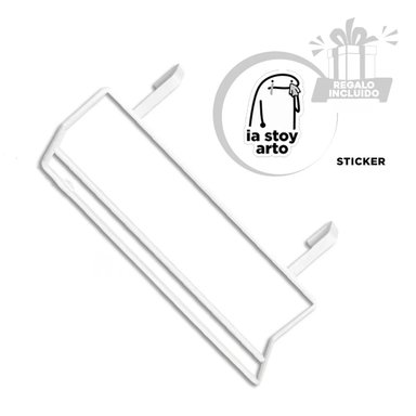 TOALLERO RYBIU HO29723 COMPACTO PARA PAÑOS BLANCO + REGALO STICKERS