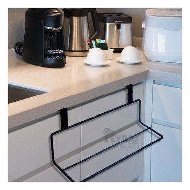 TOALLERO RYBIU HO29724 DE ALTA CALIDAD PARA COCINA NEGRO + REGALO AGENDITA