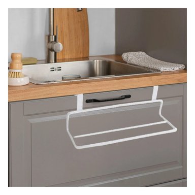 TOALLERO RYBIU HO29723 COLGABLE PARA PUERTA DE COCINA BLANCO