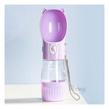 DISPENSADOR AGUA GATO MA29119 FORMA TONO LILA RYBIU