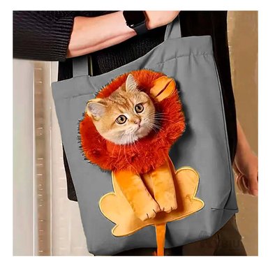 CARTERA RESISTENTE PARA GATOS TONO PLOMO Y+REGALO AGENDITA - 2