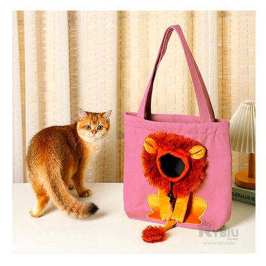 CARTERA GATO MA29121 PASEO MASCOTA TONO ROSADO Y PAPEL REGALO RYBIU