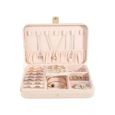 JOYERO RYBIU BE32246 BEIGE ORGANIZADOR SENORITAS CUERO