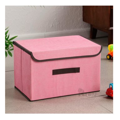 CAJA ALMACENAMIENTO RYBIU HO29770 ROSADO + REGALO AGENDITA