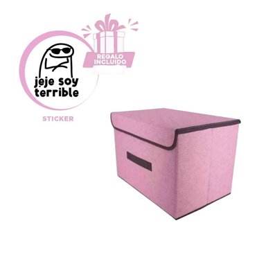 CAJA RYBIU HO29770 ROSADO MULTIUSOS Y VERSATIL + REGALO STICKERS