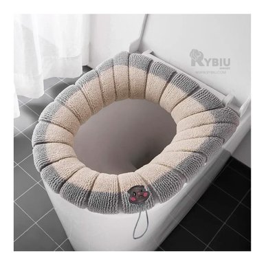 SET CUBRE INODOROS RYBIU HO29780 MULTICOLOR CUBIERTA PELUCHE + REGALO AGENDITA