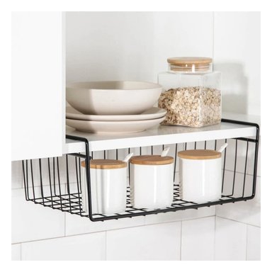 CESTO RYBIU L-0957 METAL NEGRO FLOTANTE ICO DESLIZANTE