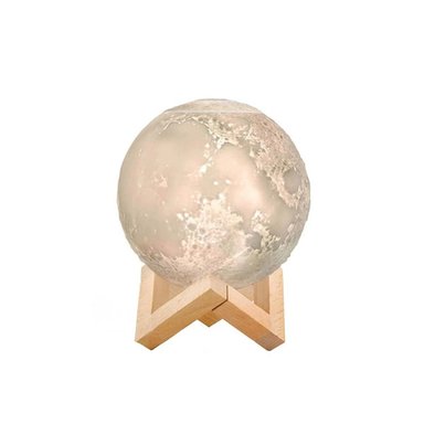 DIFUSOR RYBIU HO30753 TRANSPARENTE HUMIDIFICADOR RECARGABLE FORMA LUNA + REGALO STICKERS - 3