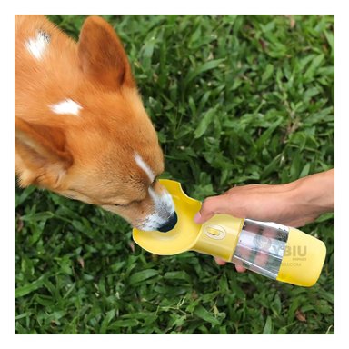 DISPENSADOR PERRO MA29113 PET DISEÑO MANZANA AMARILLO Y PAPEL REGALO RYBIU