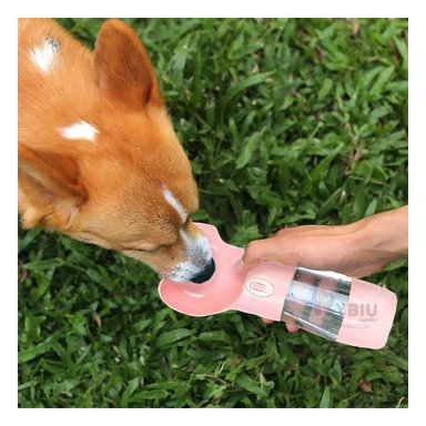 DISPENSADOR PERRO MA29112 PETS DISEÑO MANZANA ROSADO Y PAPEL REGALO RYBIU