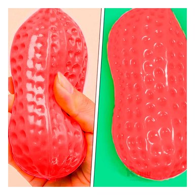 JUGUETE PERRO MA29077 IDEAL MASTICAR COLOR ROJO Y STICKERS RYBIU