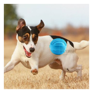 PELOTA PERRO MA29081 RYBIU PARA JUGAR RESISTENTE DIVERTIDO Y DURADERO CELESTE