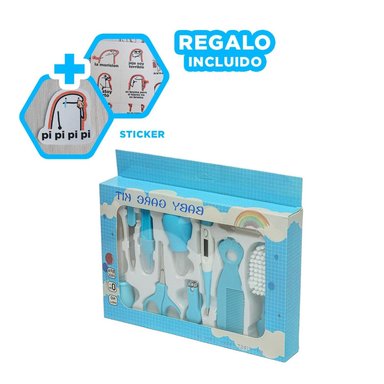 SET RYBIU AZUL + STICKERS