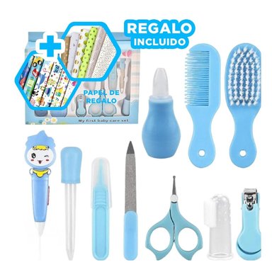 SET RYBIU RECIEN NACIDO AZUL + PAPEL REGALO