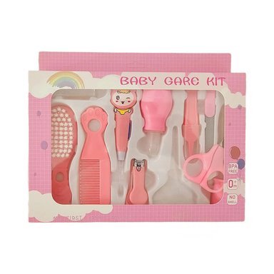 SET RYBIU CUIDADO ROSADO 10 PIEZAS BEBE