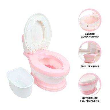 INODORO RYBIU HO30754 INFANTIL ROSADO - 3