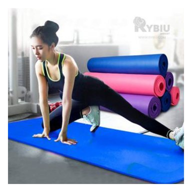 MAT RYBIU DE30606 10MM YOGA GOMA EVA AZUL