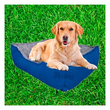 CAMA PERROS MA31042 RYBIU PET EN TONO AZUL TALLA XL + STICKERS