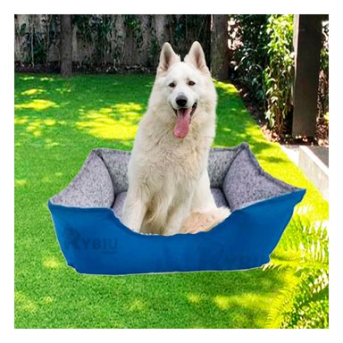 CAMA PERROS MA31042 RYBIU COLOR AZUL EN TALLA XL + AGENDITA