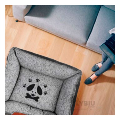 CAMA PERROS MA31049 RYBIU COLOR NEGRO EN TALLA XXL