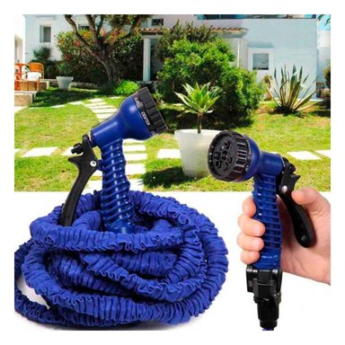 MANGUERA RYBIU HO30767 FLEXIBLE RIEGO AZUL 30 M