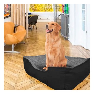 CAMA PERROS MA31049 RYBIU COLOR NEGRO EN TALLA XXL + PAPEL DE REGALO
