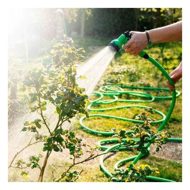 MANGUERA RYBIU HO30768 FLEXIBLE RIEGO VERDE 30 M