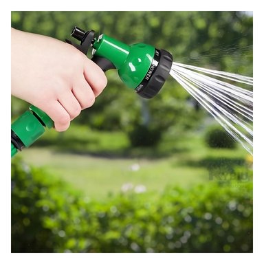 MANGUERA RYBIU HO30770 AGRANDABLE EXTERIORES VERDE 15 M + REGALO AGENDITA