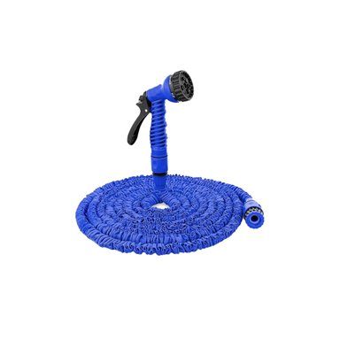 MANGUERA RYBIU HO30767 JARDIN ELASTICO AZUL 30 M + PAPEL REGALO