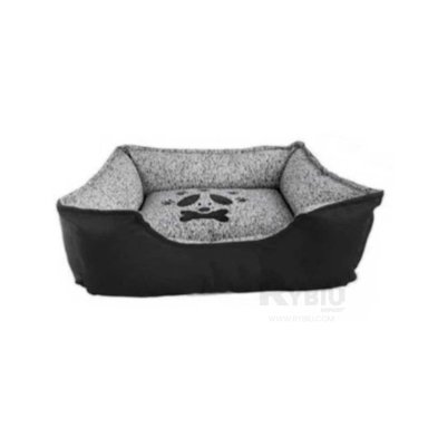 CAMA PERROS MA31049 RYBIU PET EN TONO NEGRO TALLA XXL + STICKERS