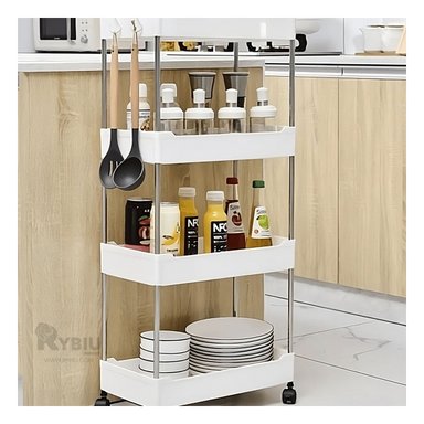 ESTANTE RYBIU HO30742 BLANCO DELGADO Y BONITO + REGALO AGENDITA