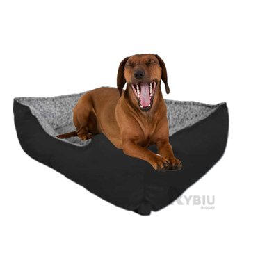CAMA PERROS MA31045 RYBIU COLOR NEGRO EN TALLA XL