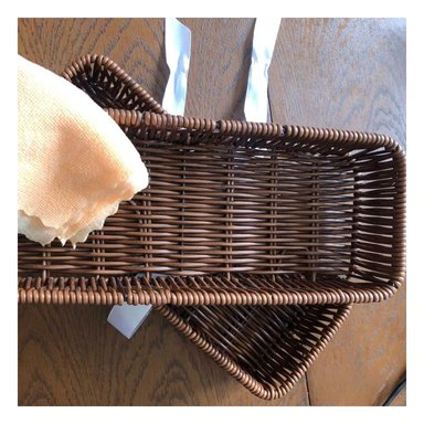 CESTA RYBIU HO30195 MARRÓN ORGANIZADORA MULTIUSO Y DECORATIVA