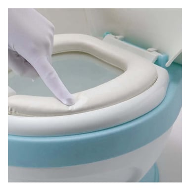 INODORO RYBIU HO30756 RESISTENTE + PAPEL REGALO CELESTE - 3