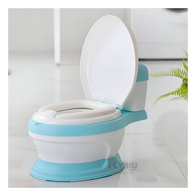 INODORO RYBIU HO30756 CON ASIENTO ACOLCHADO + AGENDITA CELESTE - 3