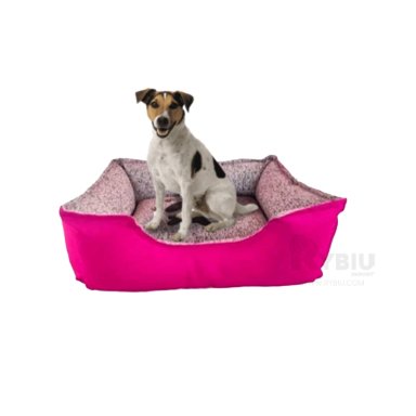 CAMA PERROS MA31047 RYBIU PET EN TONO FUCSIA TALLA XXL + STICKERS