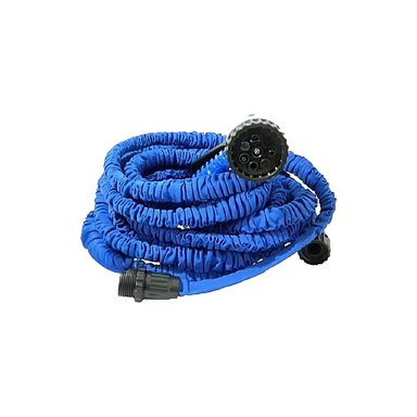 MANGUERA RYBIU HO30769 JARDIN ELASTICO AZUL 15 M + PAPEL REGALO