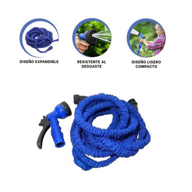 MANGUERA RYBIU HO30769 FLEXIBLE RIEGO AZUL 15 M - 3