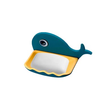 JABONERA RYBIU AZUL PARA EL TOCADOR + PAPEL REGALO