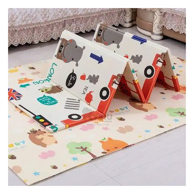 ALFOMBRA RYBIU HO30719 200 X 180 CM INFANTIL RESISTENTE Y DURADERO MULTICOLOR + REGALO AGENDITA