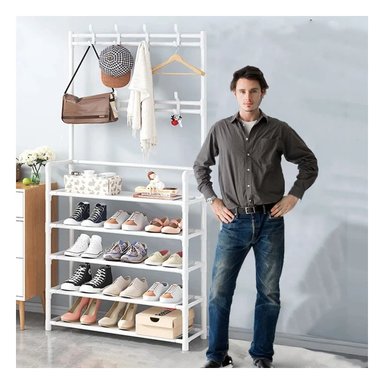 ZAPATERA RYBIU RECTO BLANCO ORGANIZADORA 5 NIVELES - 2