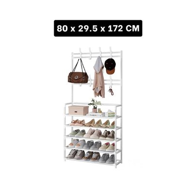 ZAPATERA RYBIU RECTO BLANCO ORGANIZADORA 5 NIVELES - 4