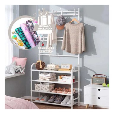 ZAPATERA RYBIU CURVO BLANCO CON SEPARADORES + REGALO STICKERS